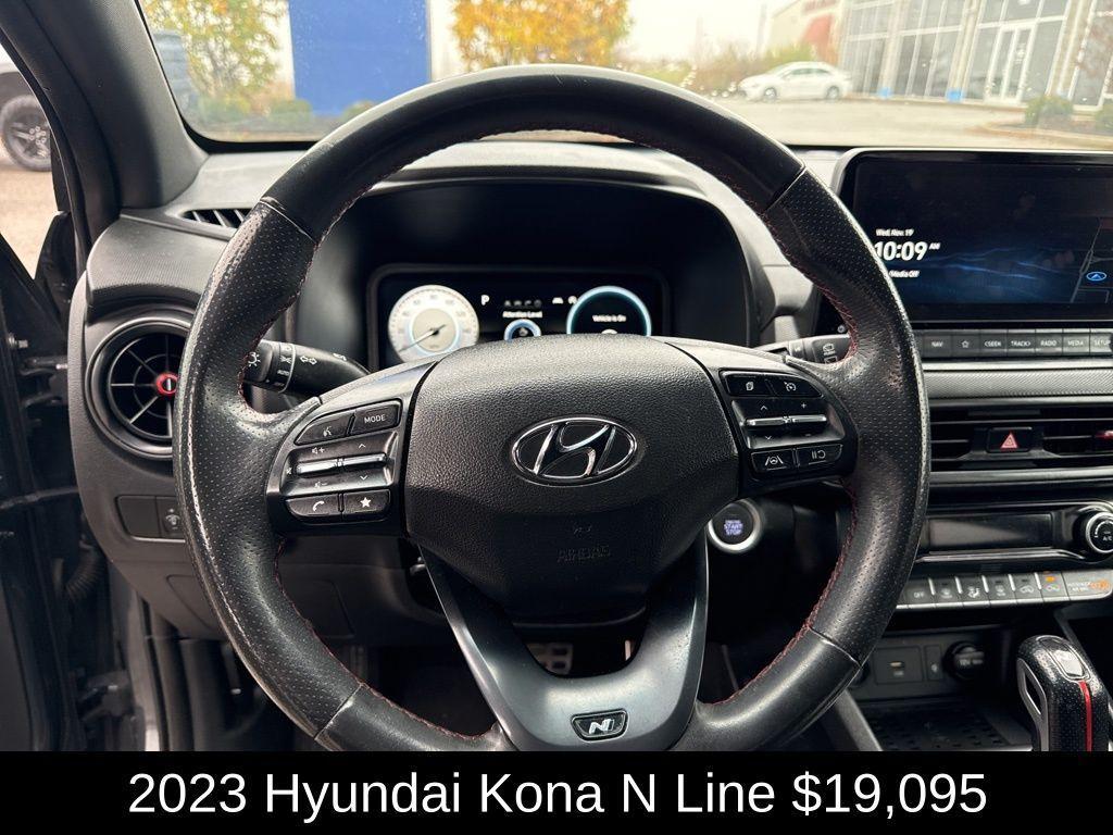 used 2023 Hyundai Kona car, priced at $19,095