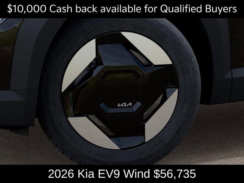 new 2026 Kia EV9 car, priced at $56,735