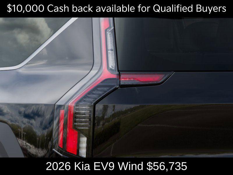 new 2026 Kia EV9 car, priced at $56,735