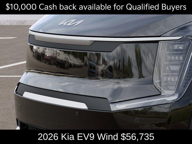 new 2026 Kia EV9 car, priced at $56,735