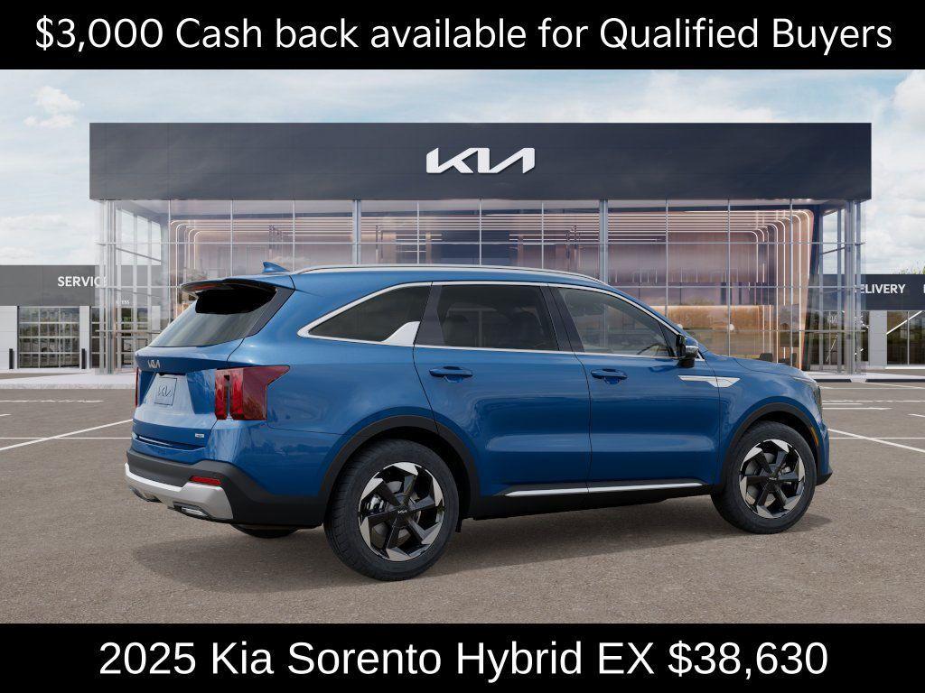 new 2025 Kia Sorento Hybrid car, priced at $38,630