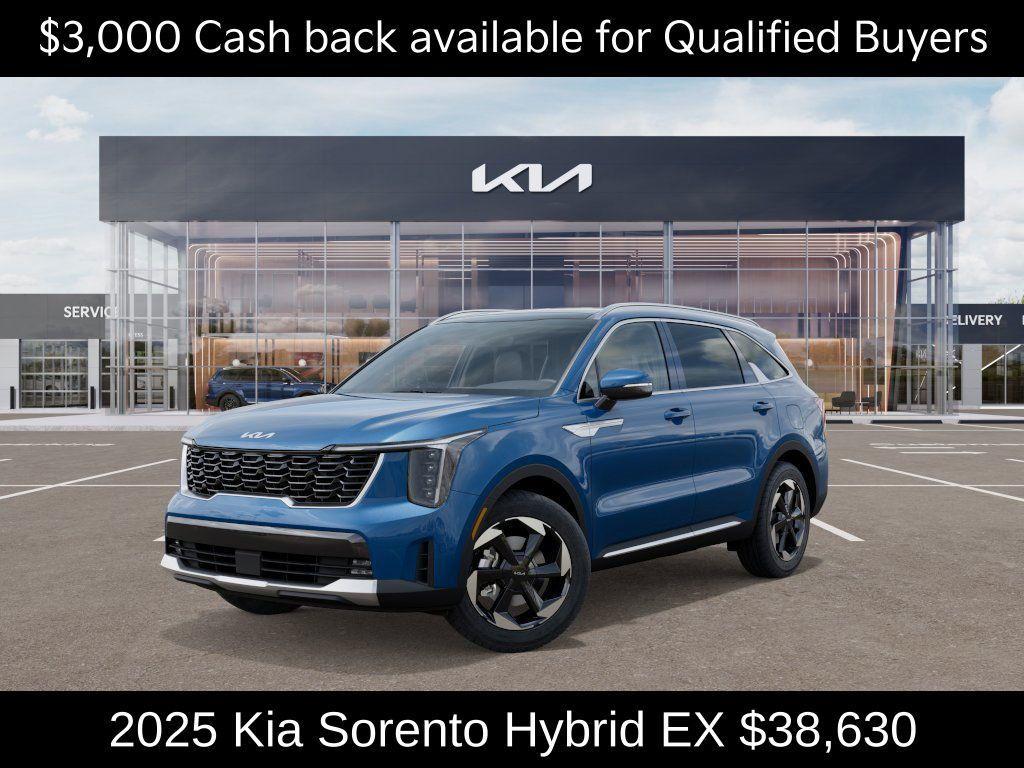 new 2025 Kia Sorento Hybrid car, priced at $38,630