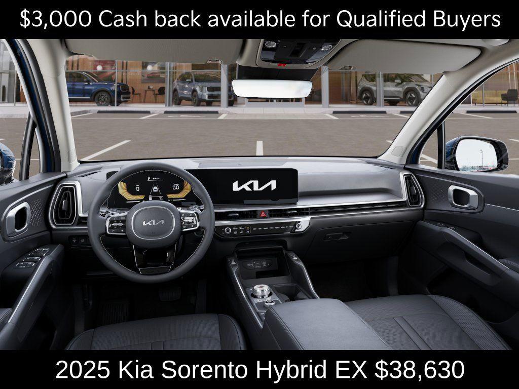 new 2025 Kia Sorento Hybrid car, priced at $38,630