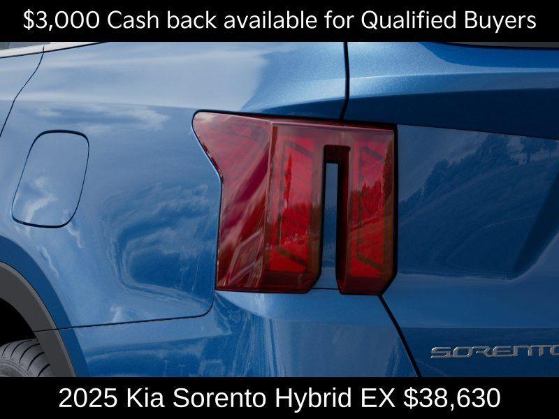 new 2025 Kia Sorento Hybrid car, priced at $38,630