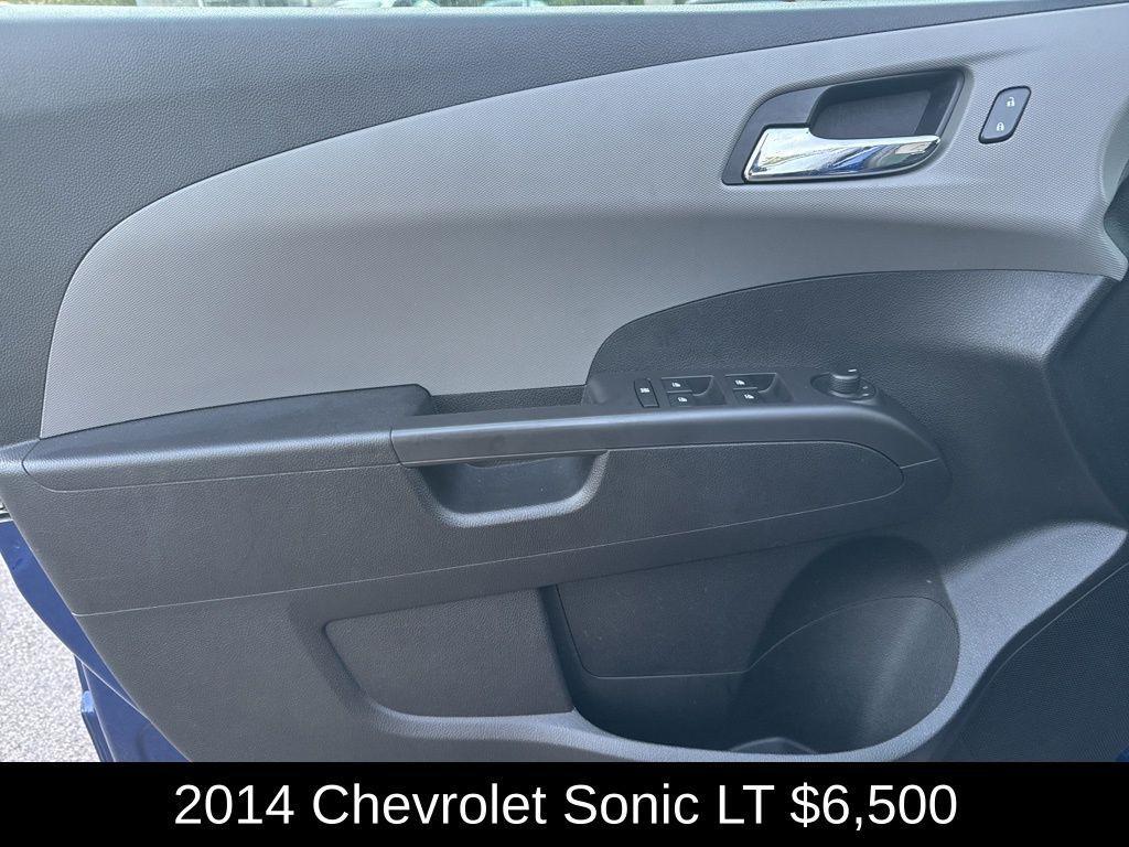 used 2014 Chevrolet Sonic car, priced at $6,500