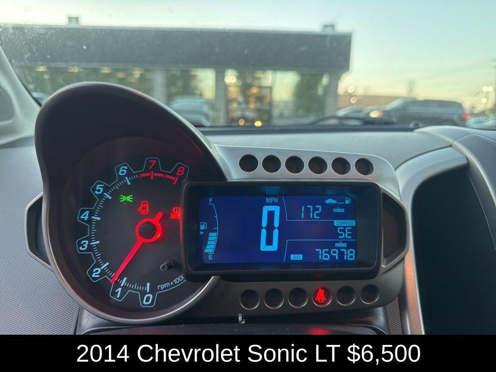 used 2014 Chevrolet Sonic car, priced at $6,500
