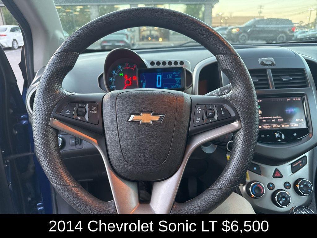 used 2014 Chevrolet Sonic car, priced at $6,500