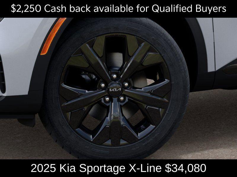 new 2025 Kia Sportage car, priced at $34,080