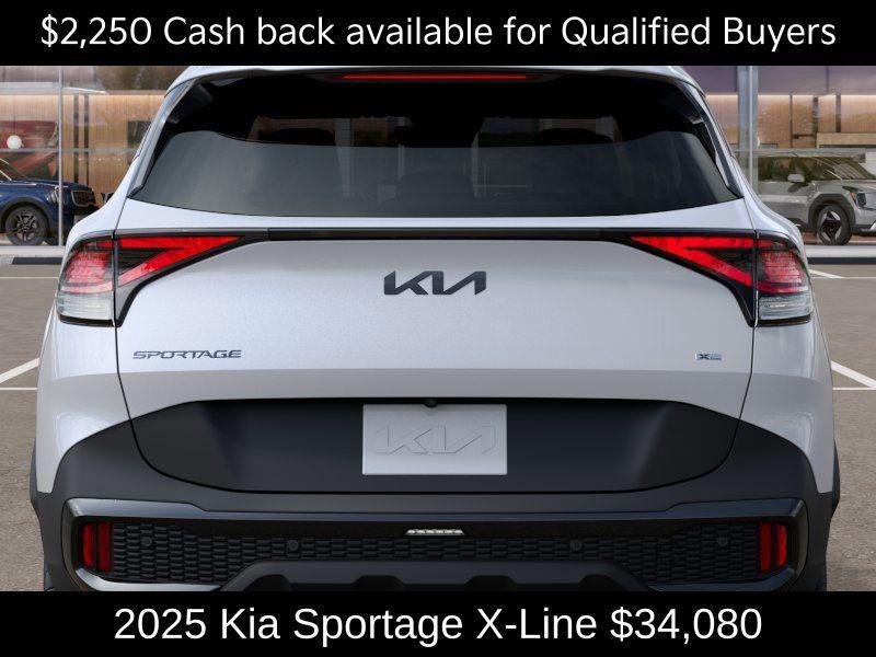 new 2025 Kia Sportage car, priced at $34,080