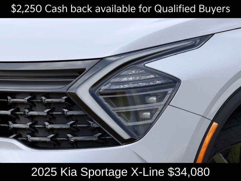 new 2025 Kia Sportage car, priced at $34,080