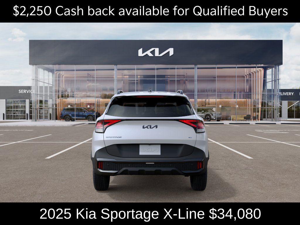 new 2025 Kia Sportage car, priced at $34,080