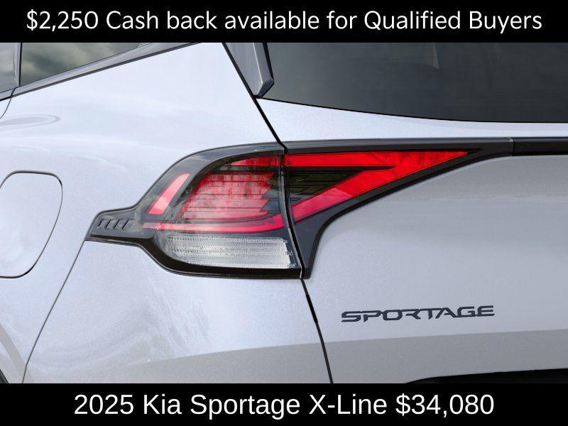new 2025 Kia Sportage car, priced at $34,080