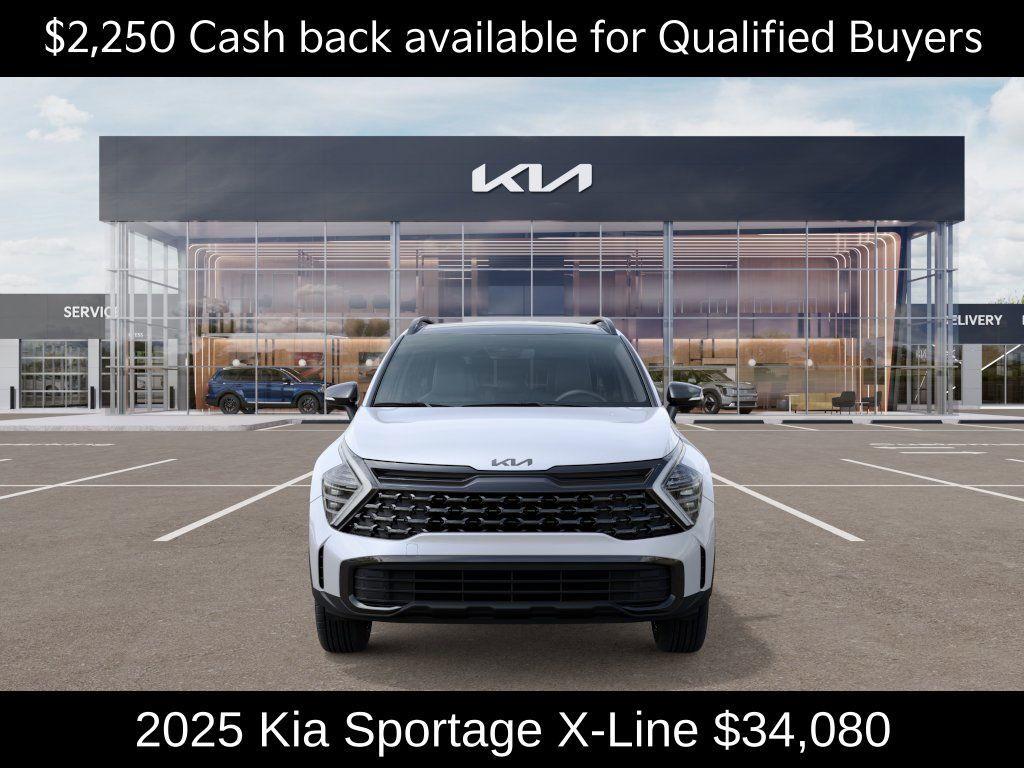 new 2025 Kia Sportage car, priced at $34,080