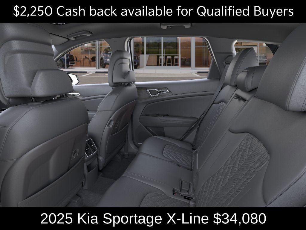 new 2025 Kia Sportage car, priced at $34,080