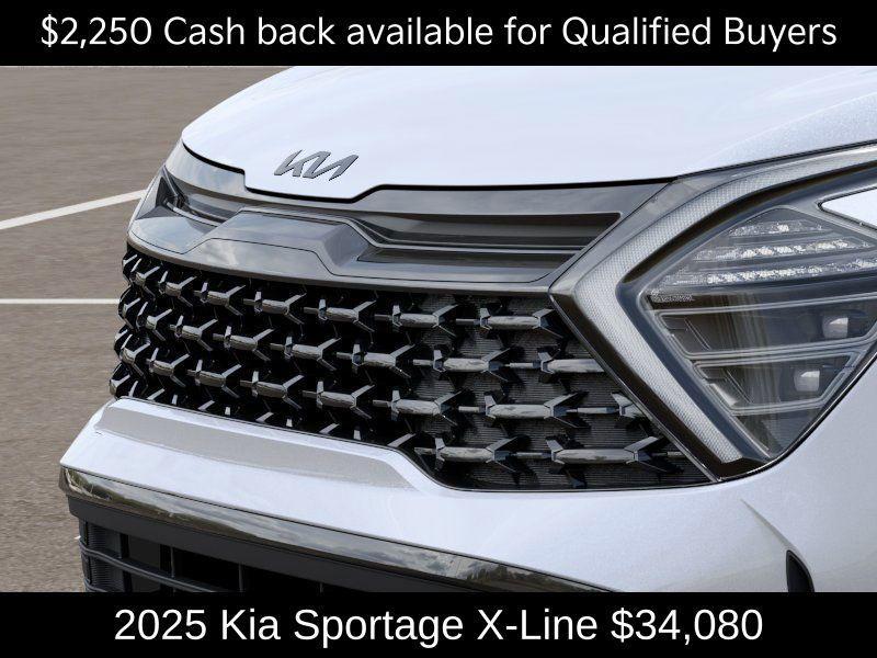 new 2025 Kia Sportage car, priced at $34,080