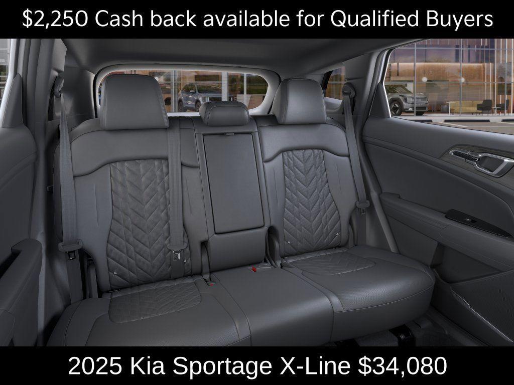 new 2025 Kia Sportage car, priced at $34,080