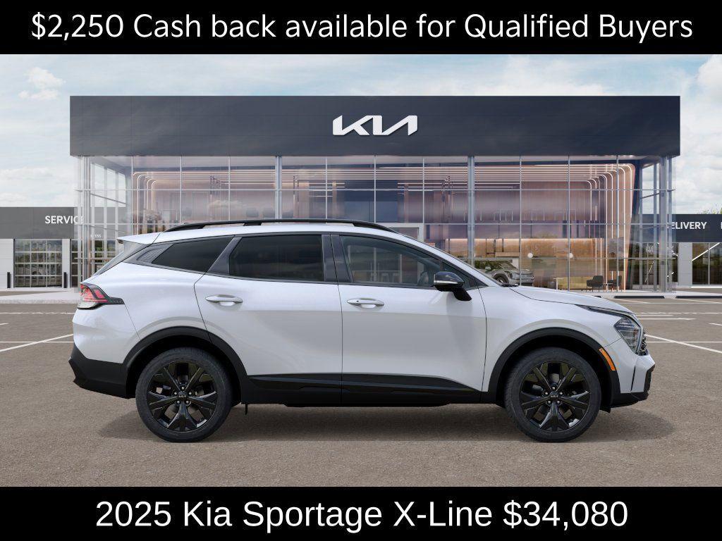 new 2025 Kia Sportage car, priced at $34,080