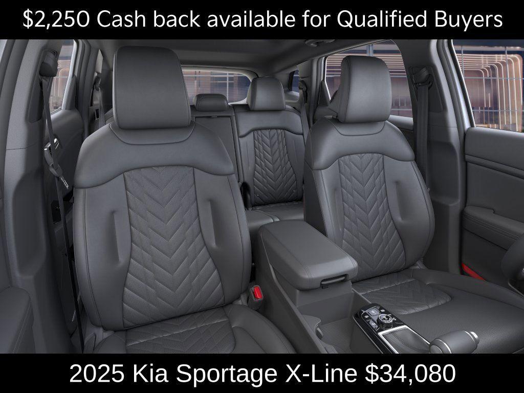 new 2025 Kia Sportage car, priced at $34,080