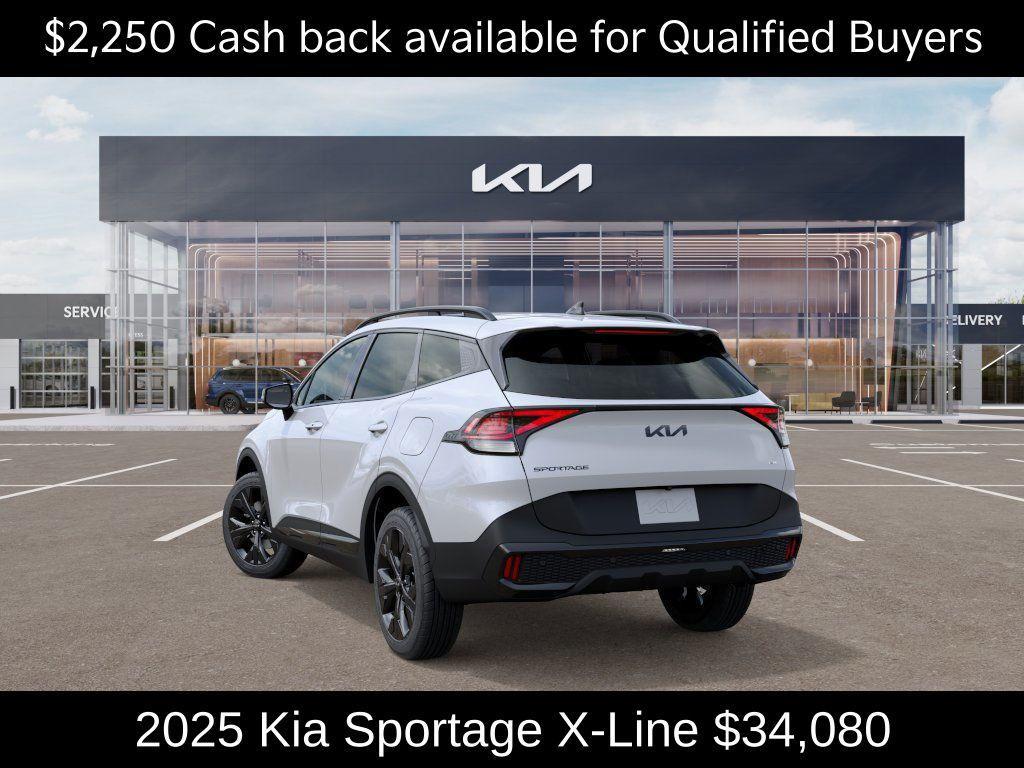 new 2025 Kia Sportage car, priced at $34,080