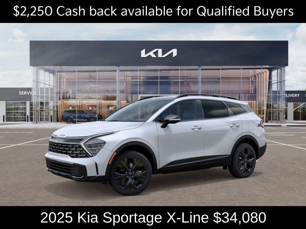 new 2025 Kia Sportage car, priced at $34,080