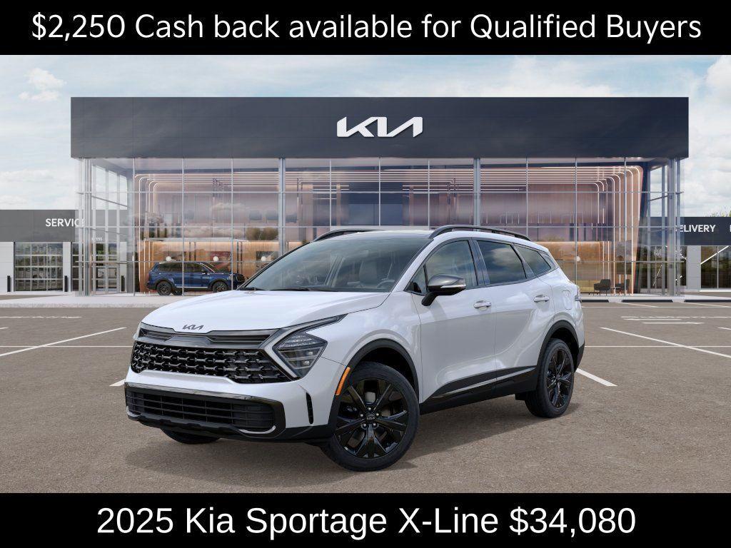 new 2025 Kia Sportage car, priced at $34,080