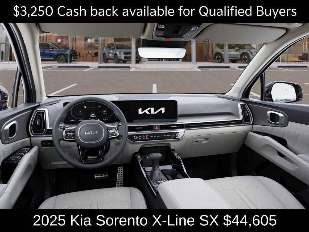 new 2025 Kia Sorento car, priced at $44,605