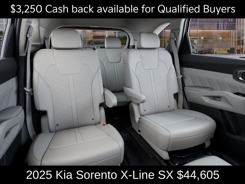 new 2025 Kia Sorento car, priced at $44,605