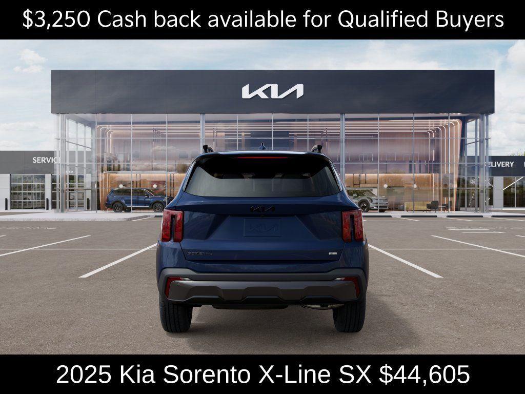 new 2025 Kia Sorento car, priced at $44,605