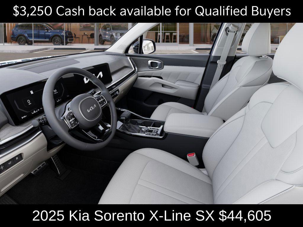 new 2025 Kia Sorento car, priced at $44,605