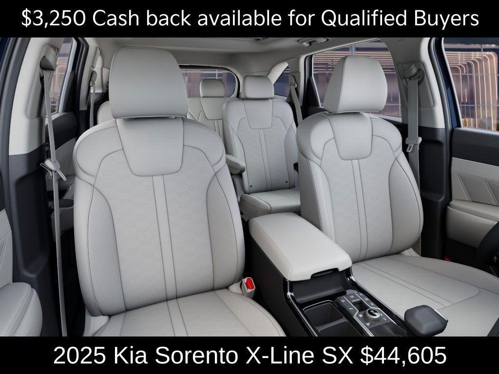 new 2025 Kia Sorento car, priced at $44,605