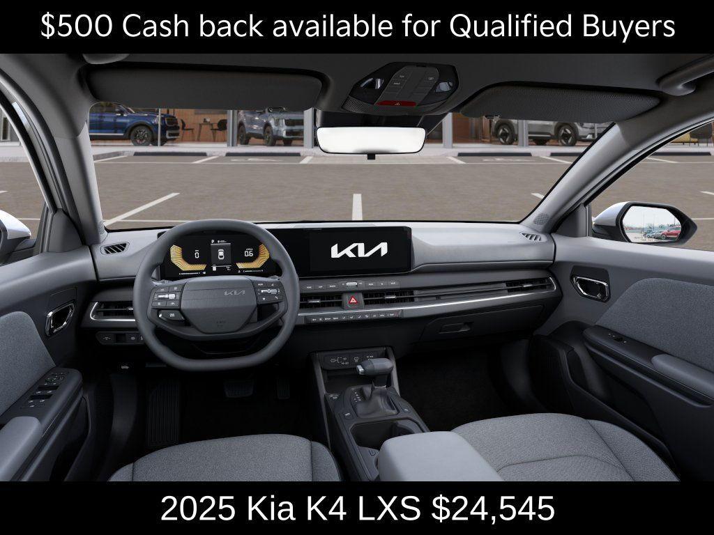 new 2025 Kia K4 car, priced at $24,545