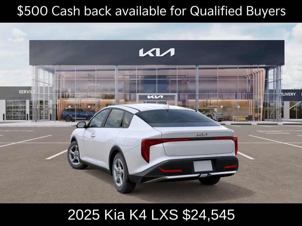 new 2025 Kia K4 car, priced at $24,545