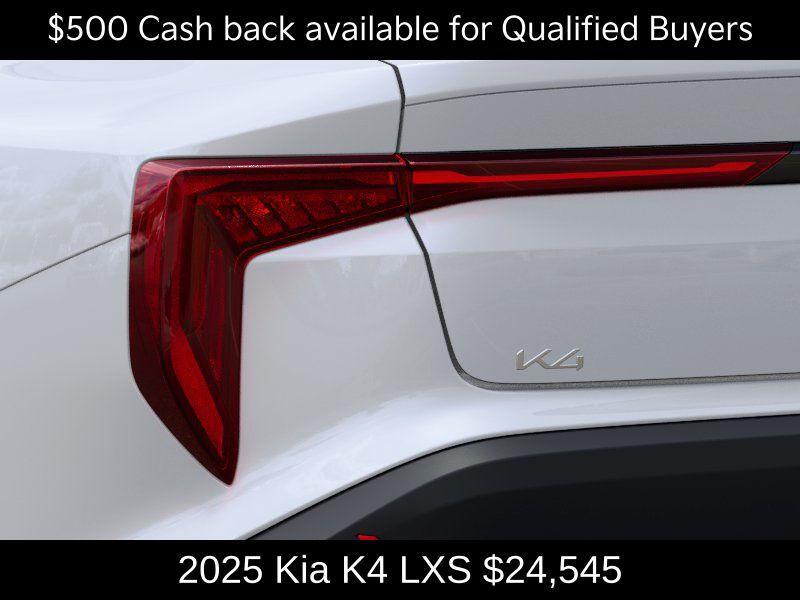 new 2025 Kia K4 car, priced at $24,545