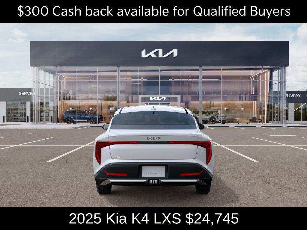 new 2025 Kia K4 car, priced at $24,745
