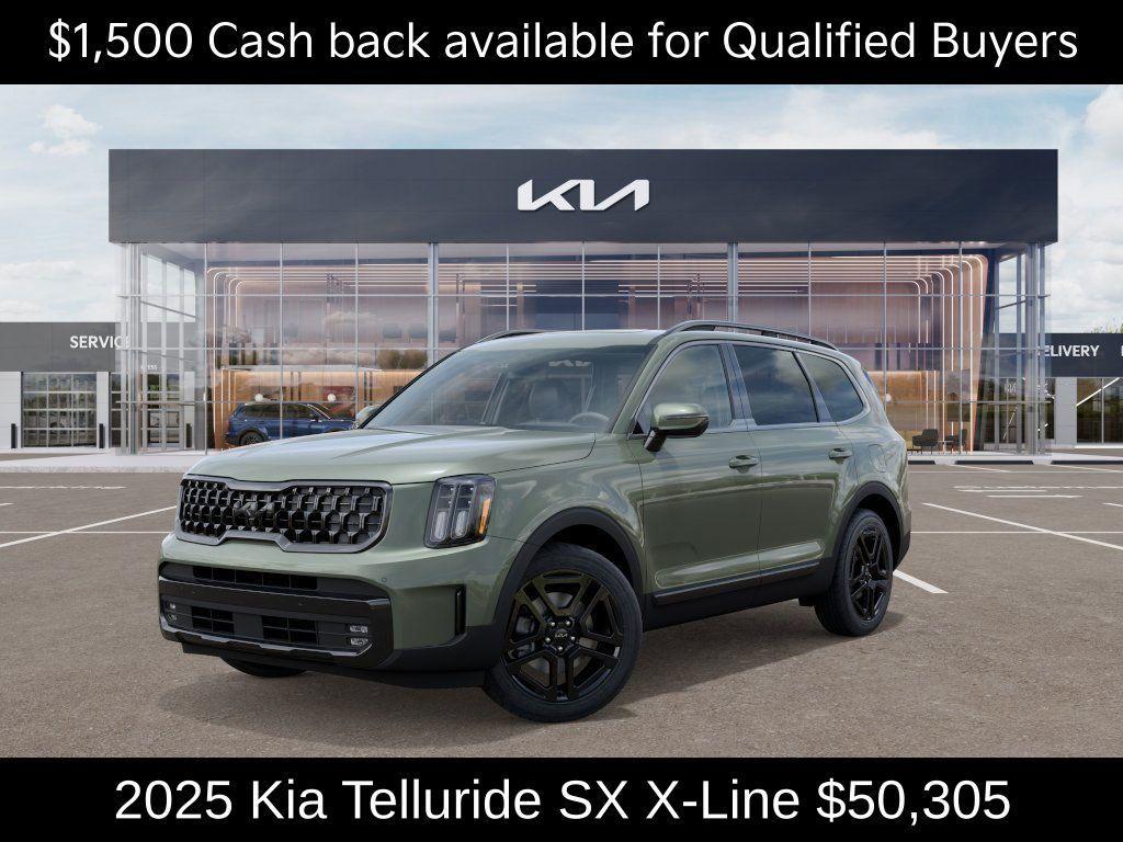 new 2025 Kia Telluride car, priced at $50,305
