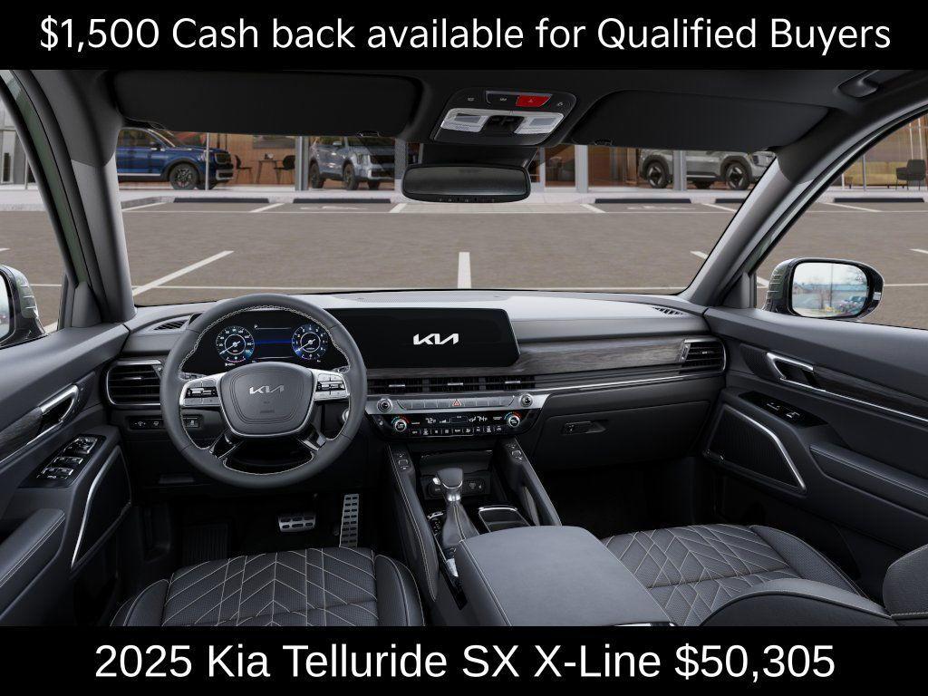 new 2025 Kia Telluride car, priced at $50,305