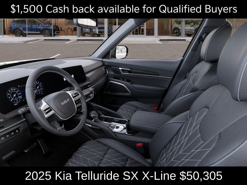 new 2025 Kia Telluride car, priced at $50,305