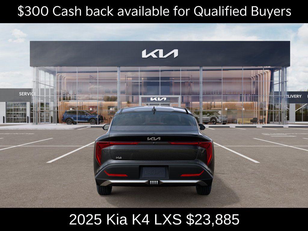 new 2025 Kia K4 car, priced at $23,885