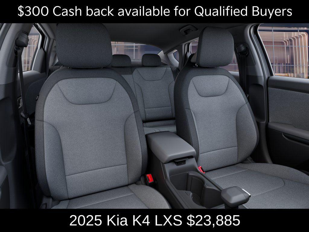 new 2025 Kia K4 car, priced at $23,885
