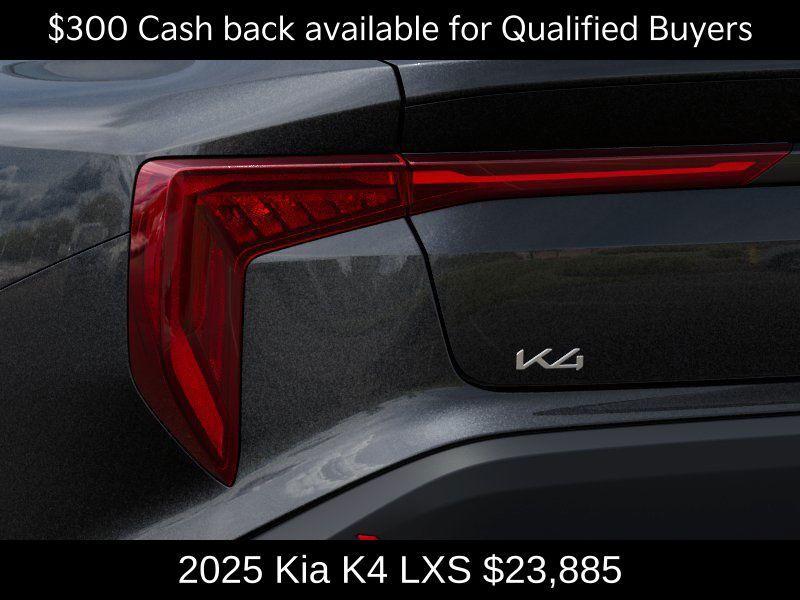 new 2025 Kia K4 car, priced at $23,885