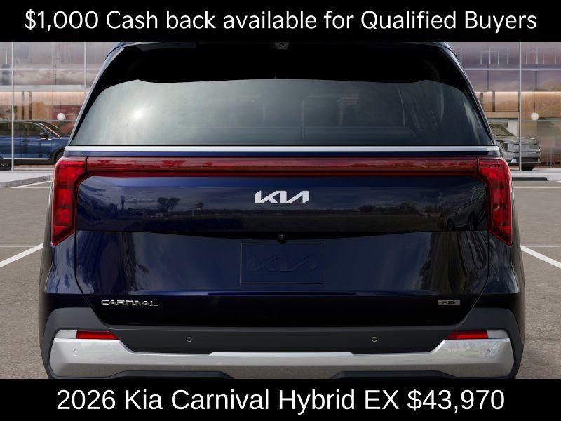 new 2026 Kia Carnival Hybrid car, priced at $43,970