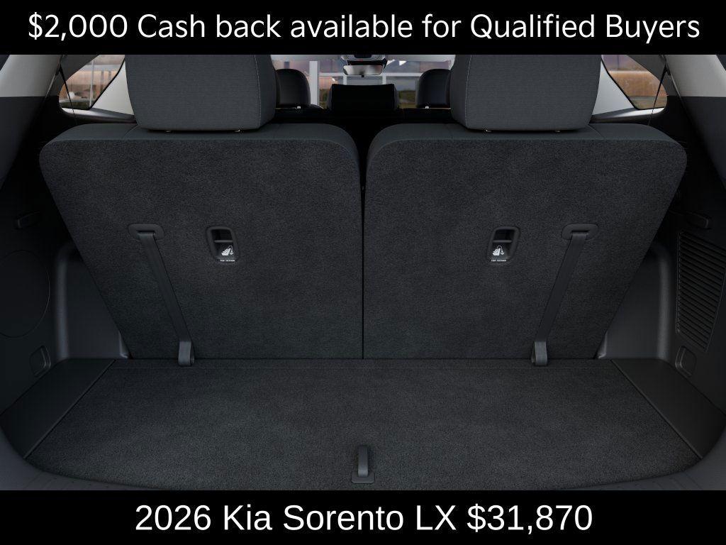 new 2026 Kia Sorento car, priced at $31,870