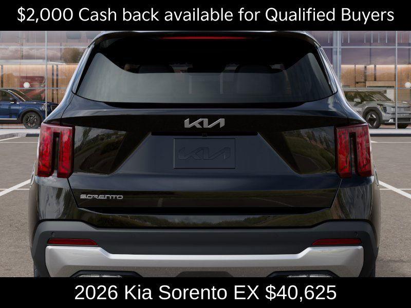 new 2026 Kia Sorento car, priced at $40,625