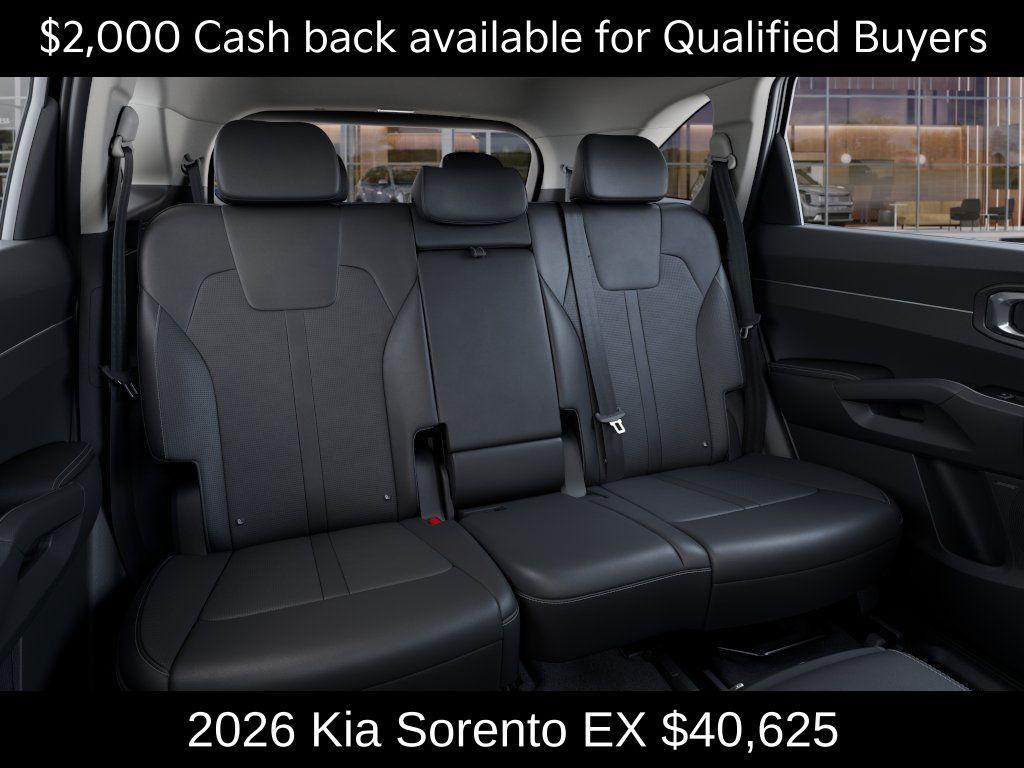 new 2026 Kia Sorento car, priced at $40,625