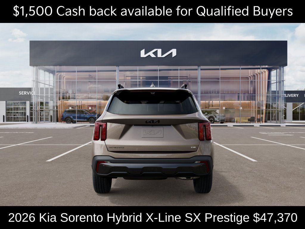 new 2026 Kia Sorento Hybrid car, priced at $47,370