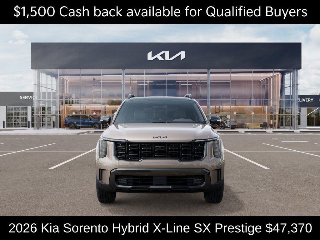new 2026 Kia Sorento Hybrid car, priced at $47,370