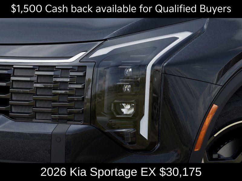 new 2026 Kia Sportage car, priced at $30,175