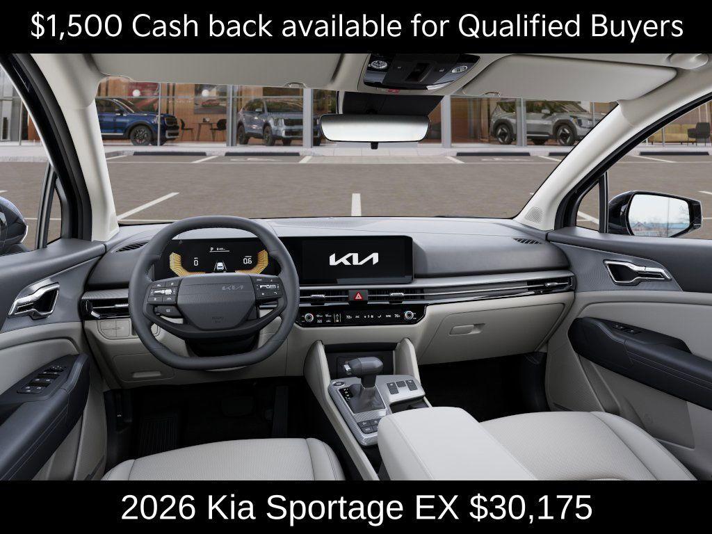 new 2026 Kia Sportage car, priced at $30,175