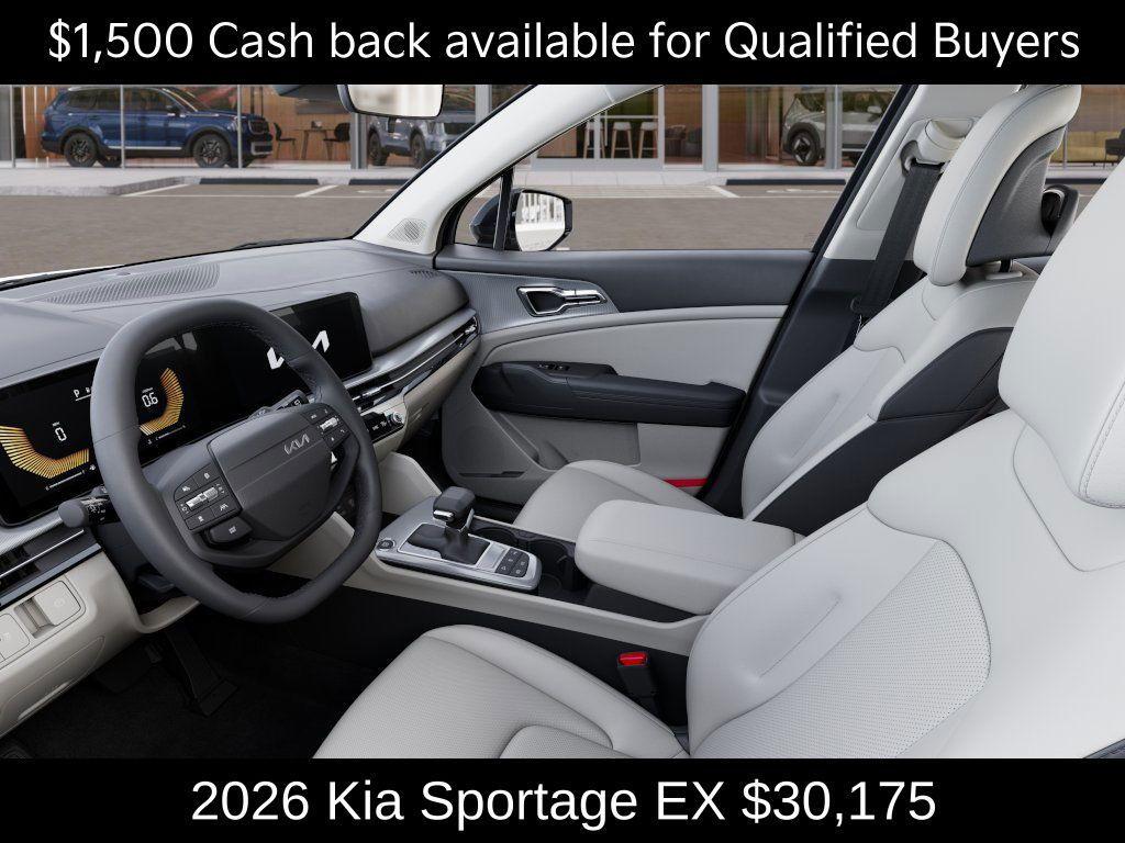 new 2026 Kia Sportage car, priced at $30,175