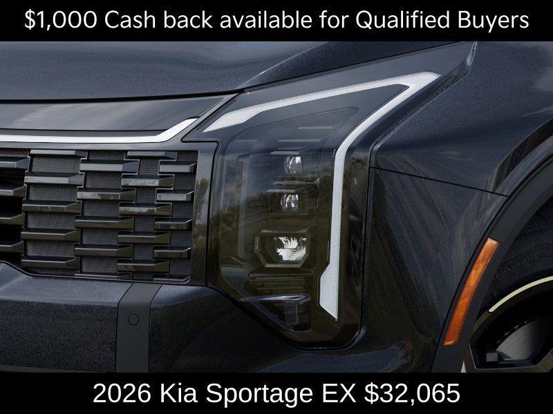new 2026 Kia Sportage car, priced at $32,065